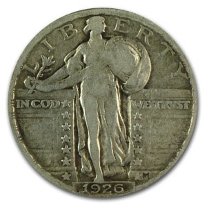 1926 Standing Liberty Quarter VF 1926 Standing Liberty Quarter VF